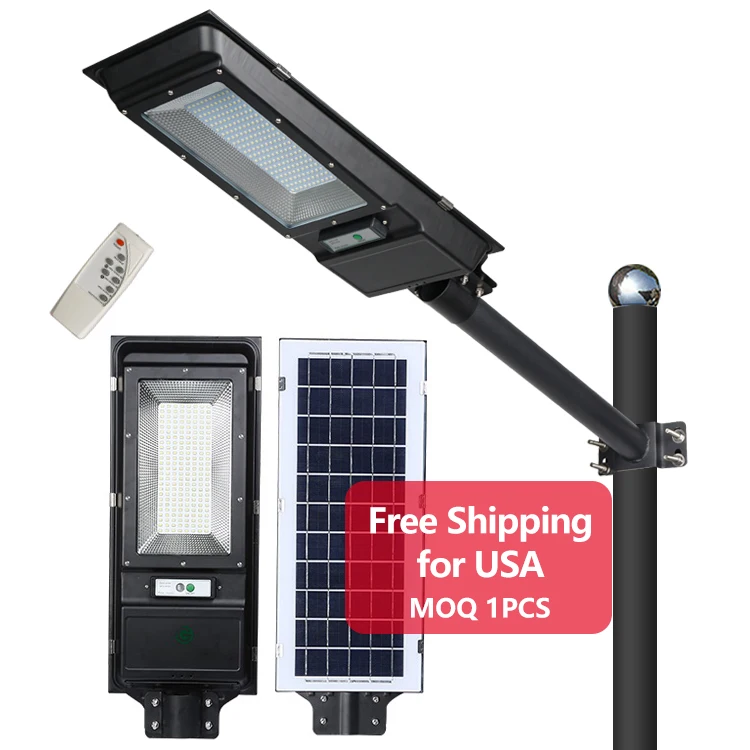 Stock In USA Waterproof Ip65 60w 100w All In One Integrated Outdoor Solar Panel Led Street Lamp 7 sk 070ge sk 070fs sk 070he sk 070hs ea 070b displayy hmi touch panel screennew in stock