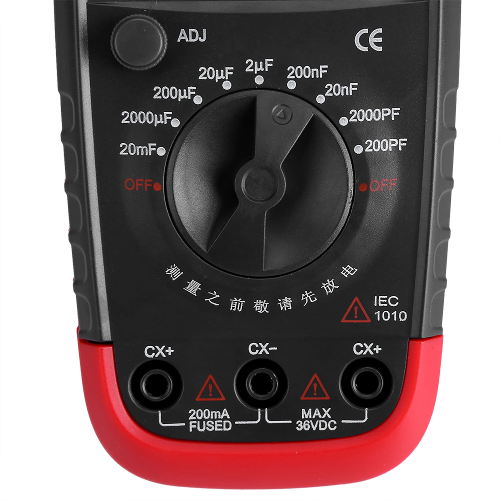Capacitor Meter Tester UYIGAO Digital Battery Powered Capacitan Capacitor Meter Tester 6013L LCD Display Meter Tester Capacitan 3