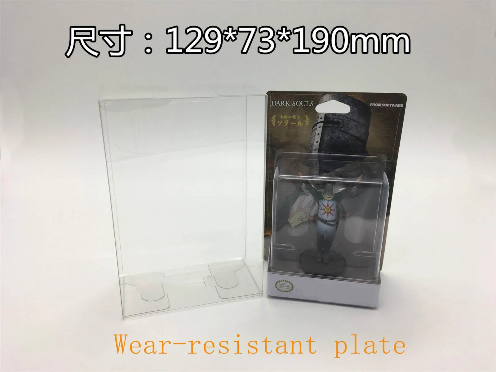 Pellicola Salvaspazio Trasparente Per Switch Ns Dark Souls Sunrider Amiibo Hand Operatedcollect Boxes Tep Storage Game Shell Clear Box