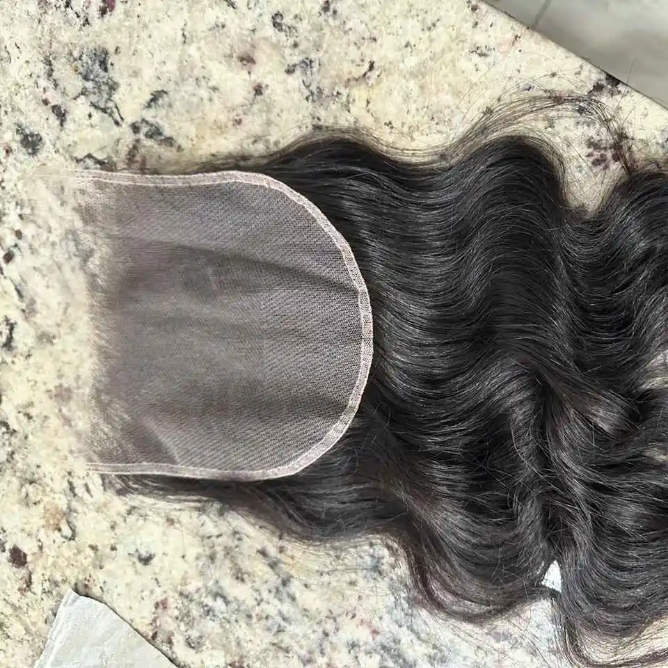 Body Wave SKINMELT HD LACE Closure 5x5 6x6 7x7 HD Lace Closure SKINLIKE Lace Human Hair Pre-Plucked Invisiable