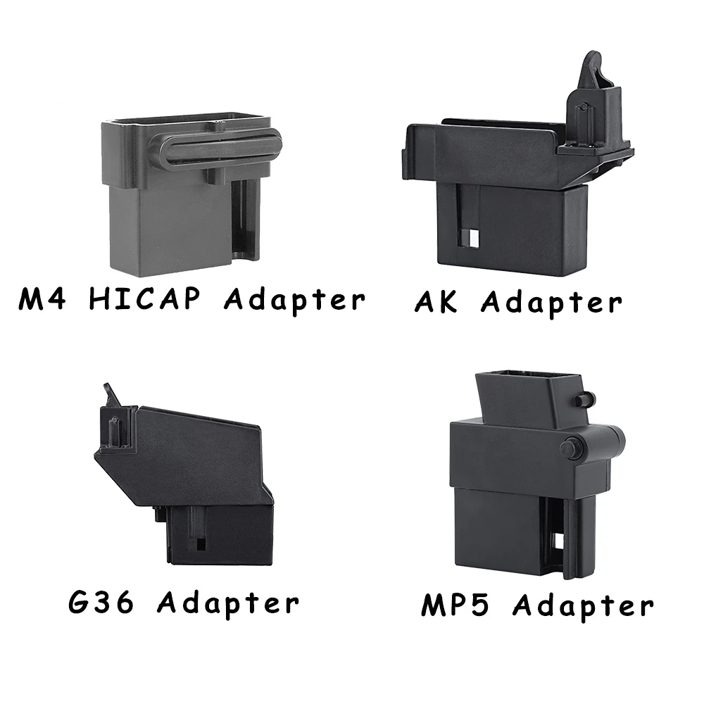 M4 Mid cap Hicap AK G36 MP5 Magazine Adapter Speed BB Load Storage