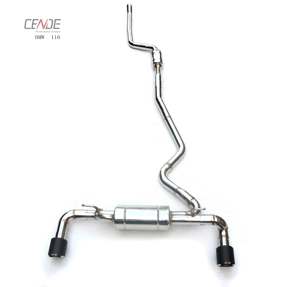

CENDE Loud Sound Stainless Valved Catback Exhaust for BMW 116 N13 exhaust