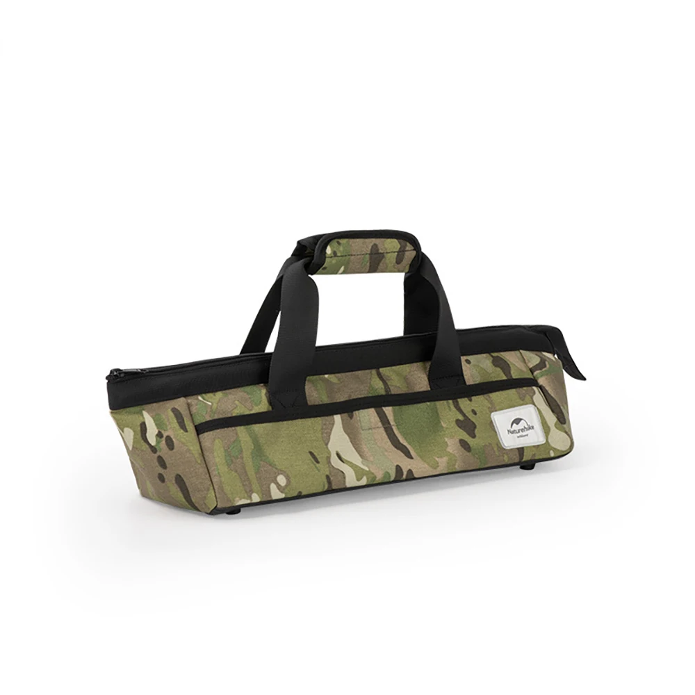

Outdoor Camping Bag Camouflage Polyester Cloth Storage Bag Multifunctional Portable Tent Accessory Kit Tool Storage