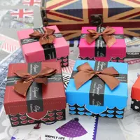 Watch Case Bracelet Packaging Box Bow Paper Box Paper Cartoon Fall prevention Wear-resisting Durable Watch Organizer 1
