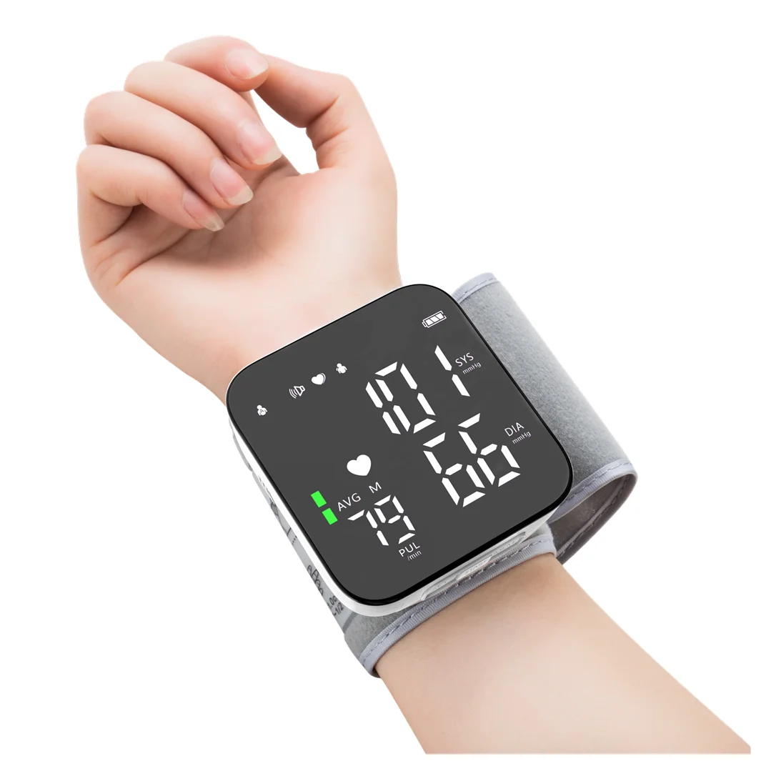Electronic Blood Pressure Monitor Ultra Clear Large Screen Pulse Sphygmomanometer For Real-time Measurement Of Blood Pressure