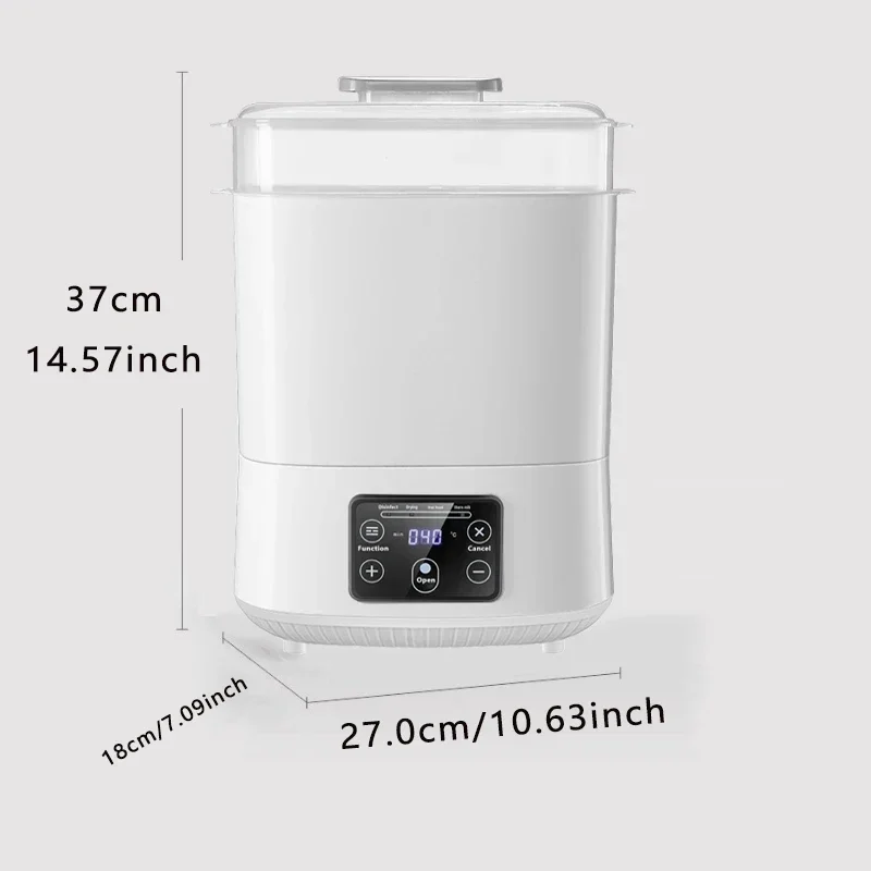 Baby Feeding Bottle Warmer bottle warmer milk bottle heater & Sterilizers & Dryer Heater Electric Steam Bottle Sanitizer Large Steamer with Touch Screen