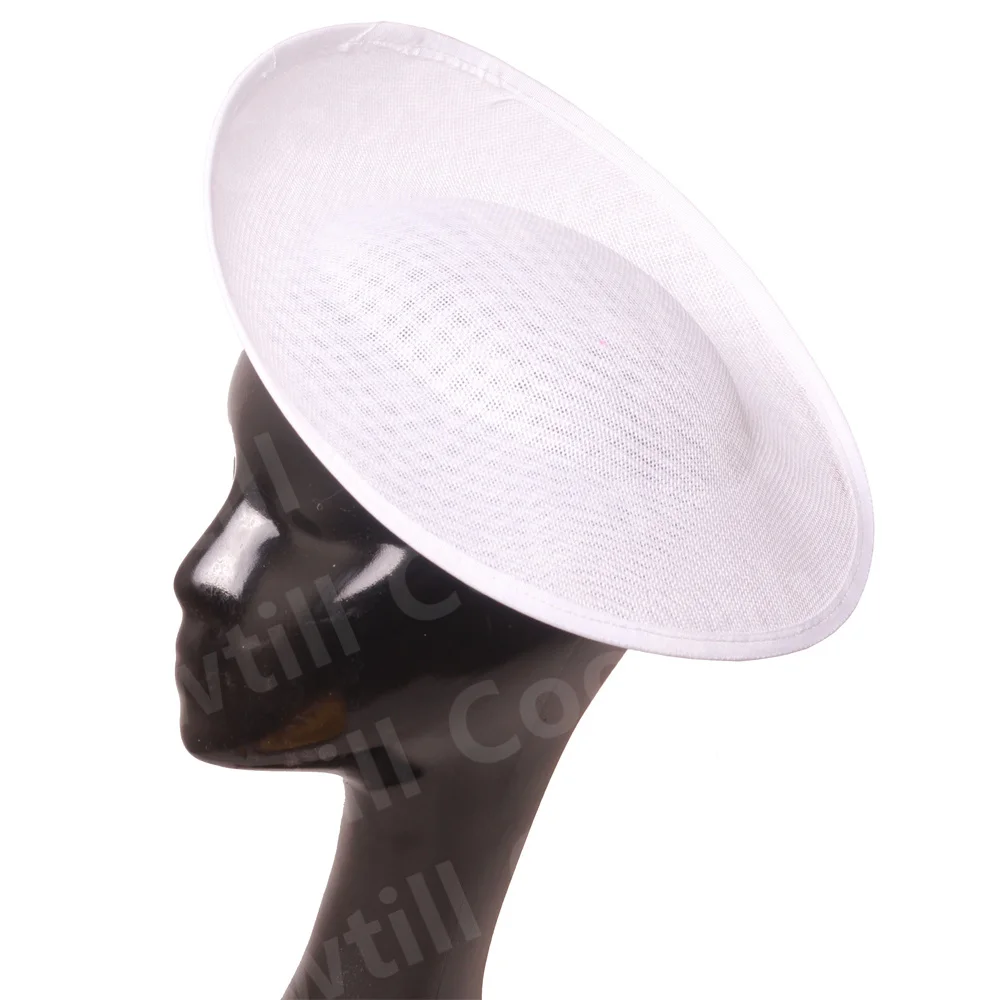 30CM Fascinator Base For Women Wedding Millinery Cap Supplies DIY Hair Accessories Bride Wedding Fascinator Bases Hat
