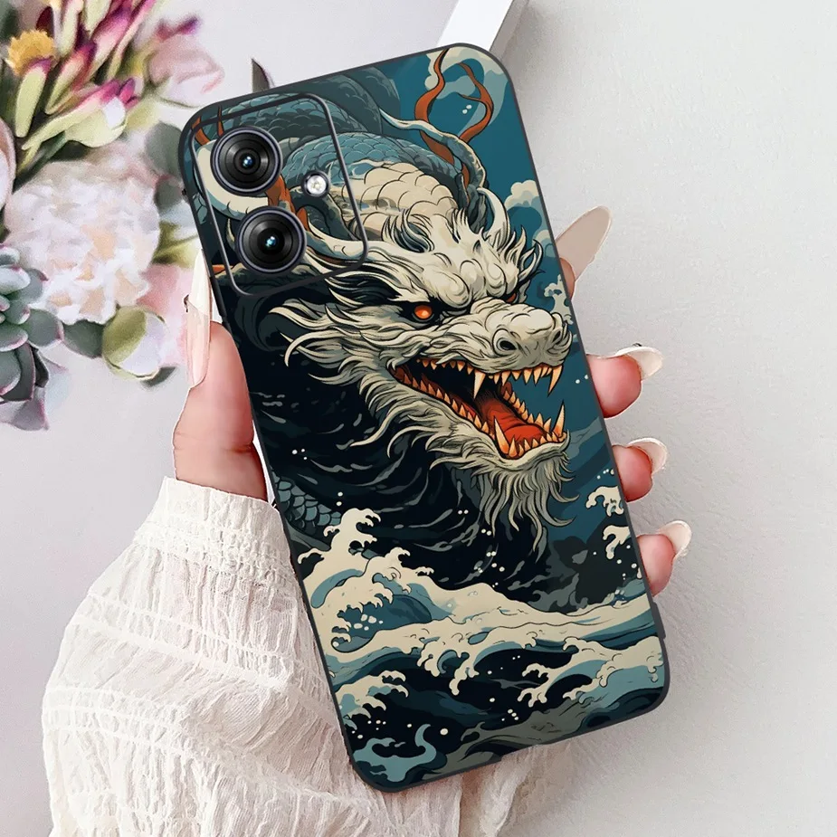 New Fashion Painted Soft Silicone Phone Case - Artistic Design Cover