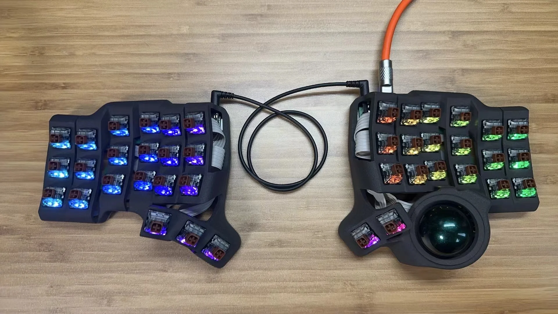 Charybdis mini 無線 Bluetooth ブラック 完成品 静音化
