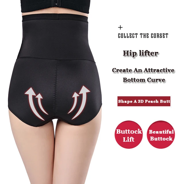 Women Cross Butt Lifter Body Shaper Briefs High Waist Trainer Panties Female Slimming Underwear Tummy Control Shapewear Panty 5