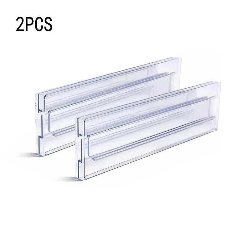 Adjustable Clear Drawer Dividers and Organizers - Versatile Cabinet Storage Solutions