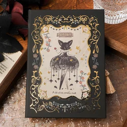 Gothic Series Hardcover Diary - Retro Design with Color Illustrations - B6 (B)