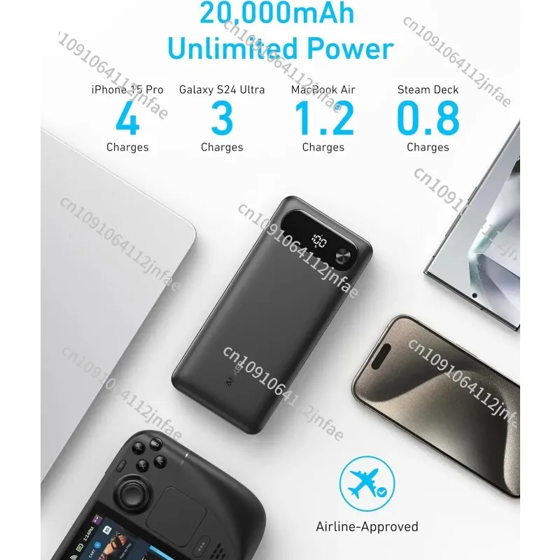 Anker Power Bank شاحن محمول 20,000 مللي أمبير في ا...