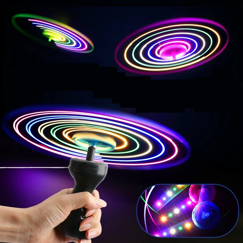 LED UFO Spinning Flyer Toy 1