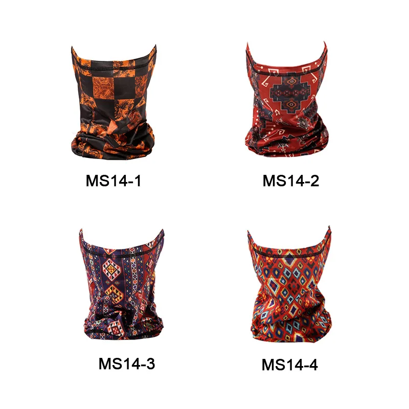 mens infinity scarf Sport Scarf Palace Style Bandana Balaclava Cycling Hiking Tube Face Head Wrap Cover Riding Headband Motorcycle Face Mask Camping head scarf men
