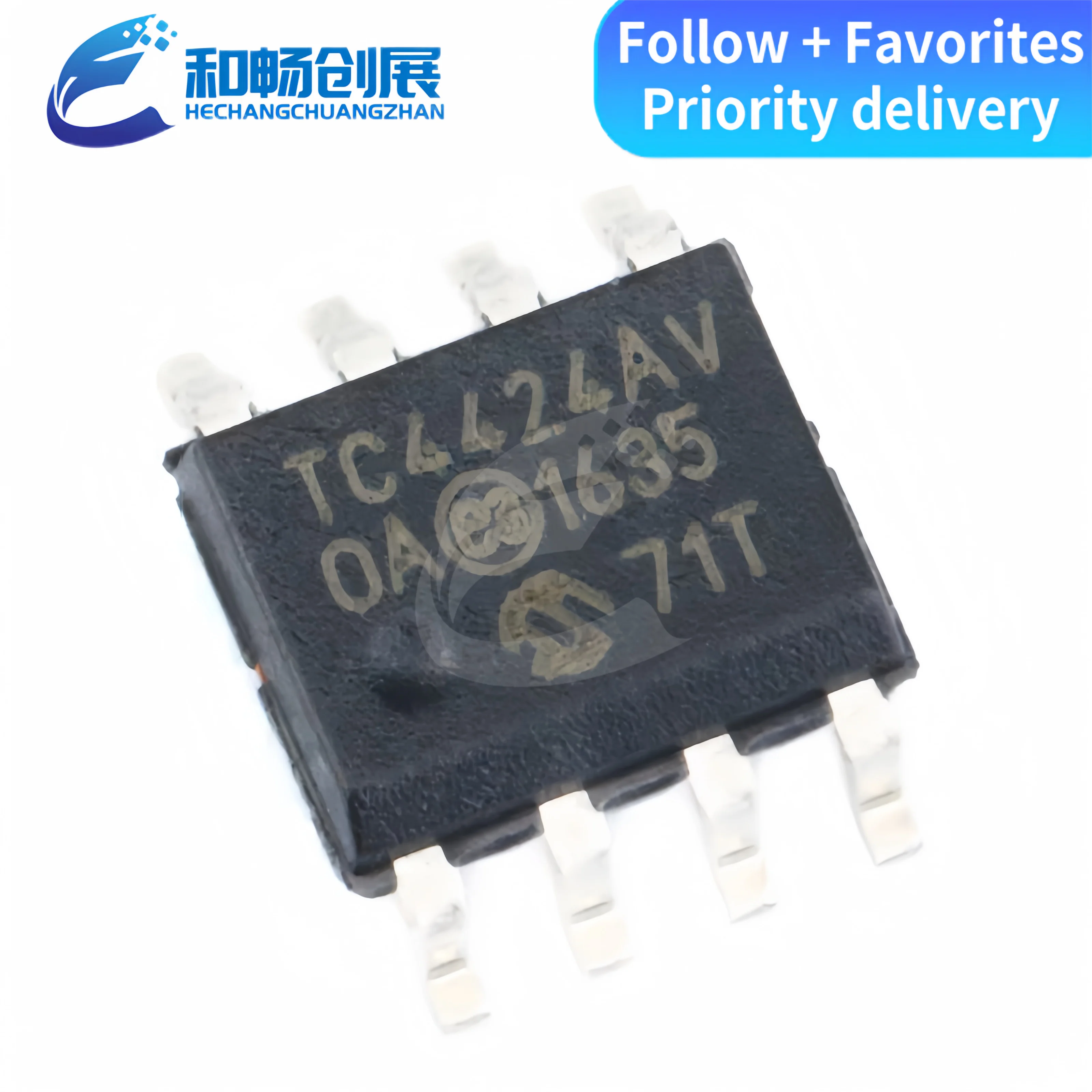 

TC4424AVOA713 VOA713 SOP8 MOSFET dual driver IC original в наличии
