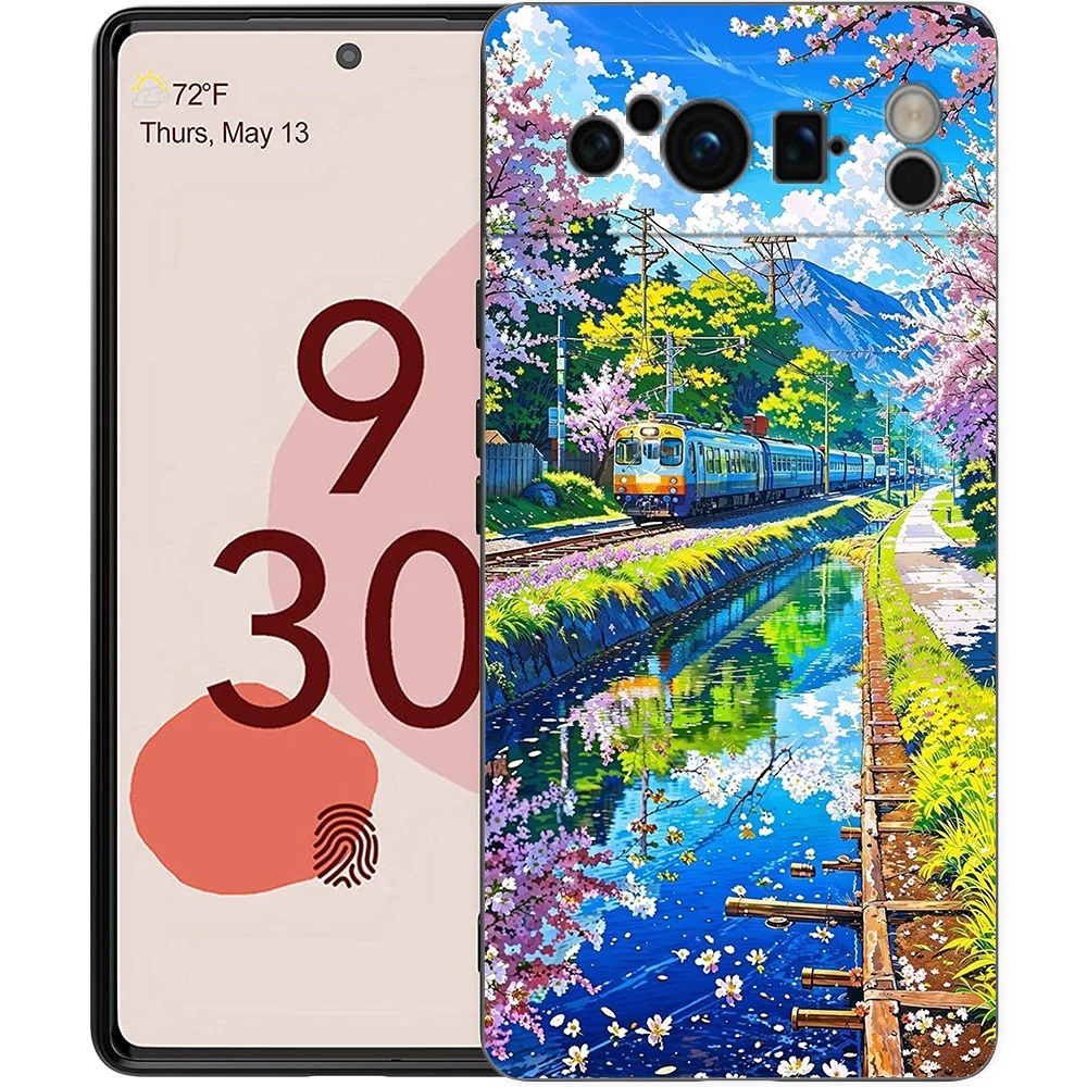 Landscape Japan Series Aesthetic Scenery Phone Case - Soft Shockproof TPU Cover