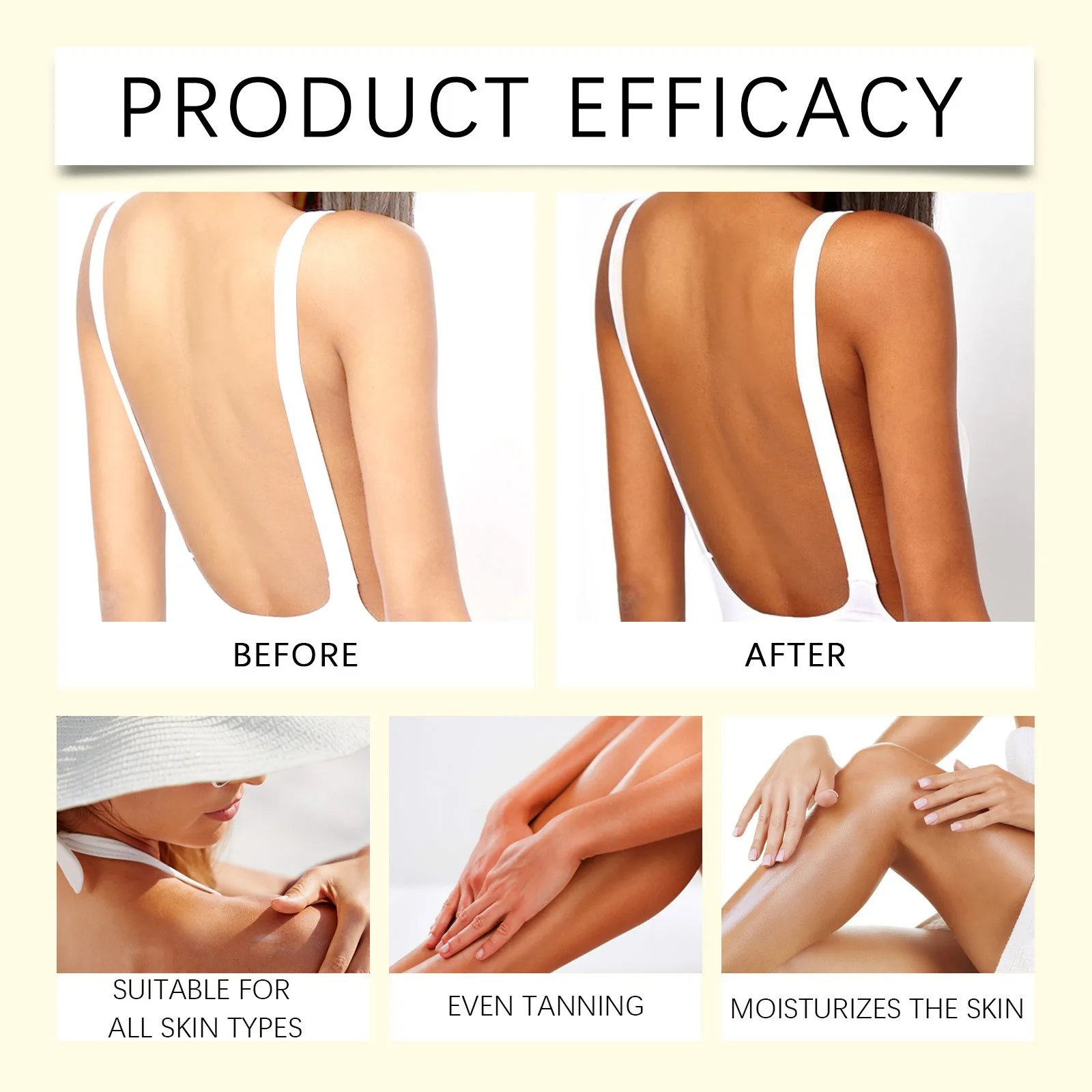 1/2/3PCS Intensive Tanning Gel Natural Dark Tanning Gel Accelerated Tanning, Cream Is Suitable For All Skin Types