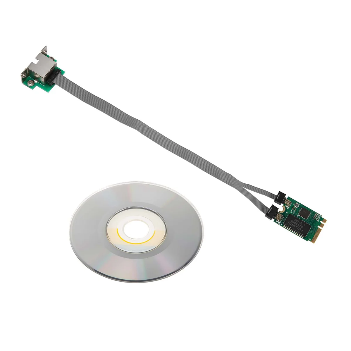 

Мини PCIE сетевая карта M.2 A + E к RTL8111F гигабитная Ethernet-карта с одним портом RJ45 Ethernet Сетевая карта