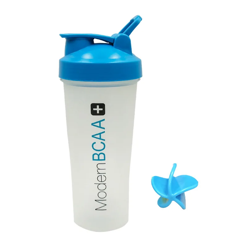 600ML Sport Protein Shaker Bottles Mixing Ball Shaker Cup BPA Free