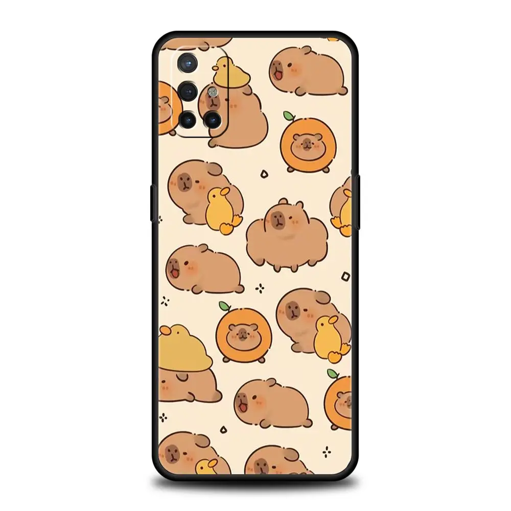 Capybara Couple Animal Design Phone Case Cover