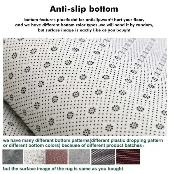 Nautical Map Rug – Retro Marine Compass Carpet | Non Slip Floor Mat for Living Room