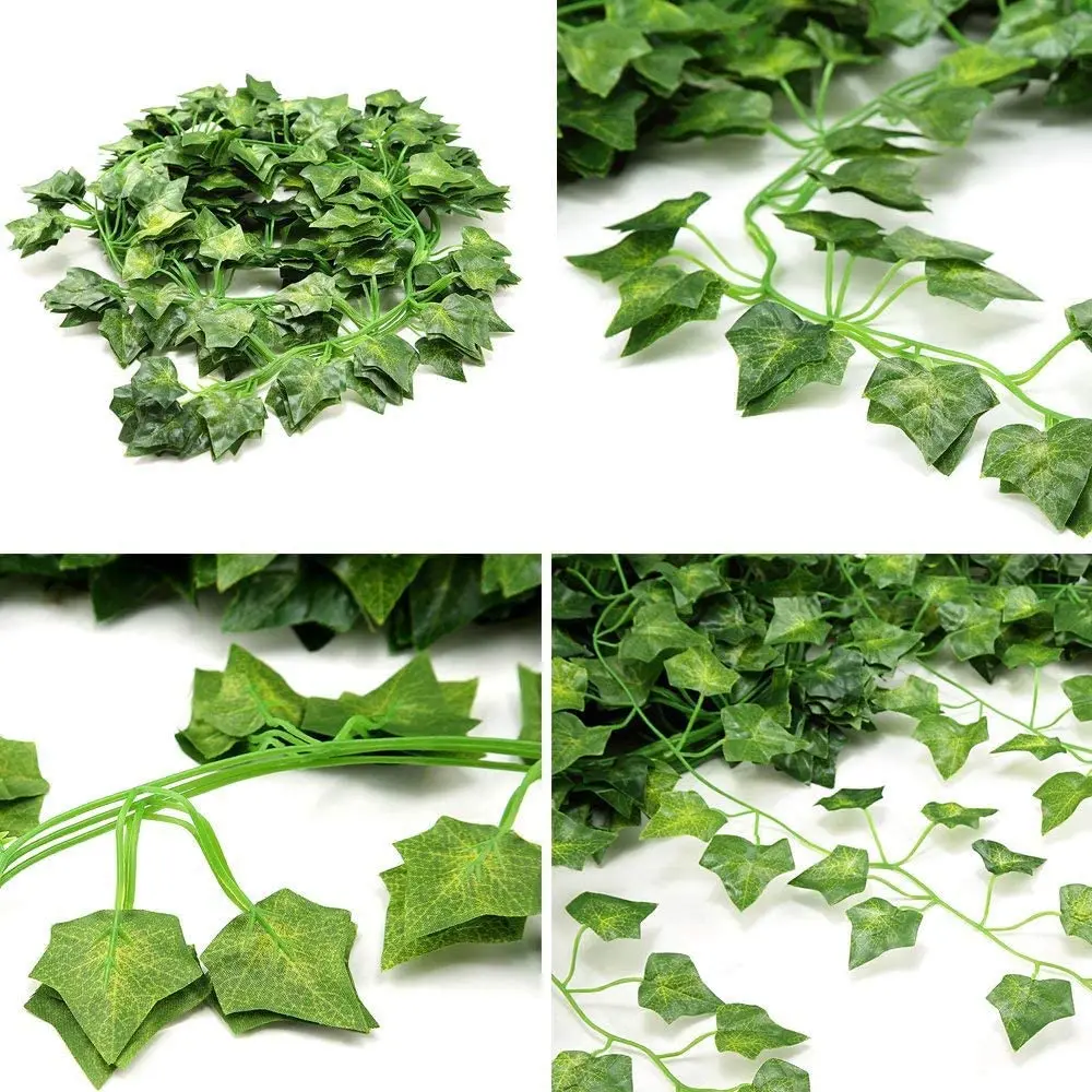 Artificial Ivy Greenery Fake Vine Plants Leaf Leaves Garland for