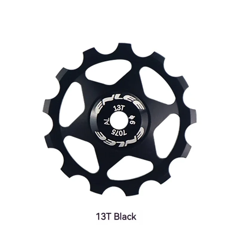 Vibrant Aluminum Alloy Bicycle Rear Derailleur Guide Wheel with Ceramic Bearings