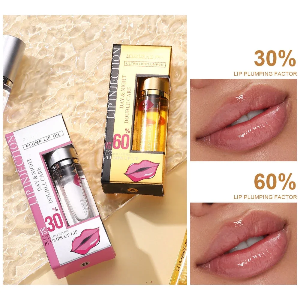 Lip Plumper Lip Enhancer Gloss Plumping Serum Moisturizing Anti-Wrinkle Lipstick Lip Makeup Lip Oil Lip Stain Lip Lacquer Lip Tint