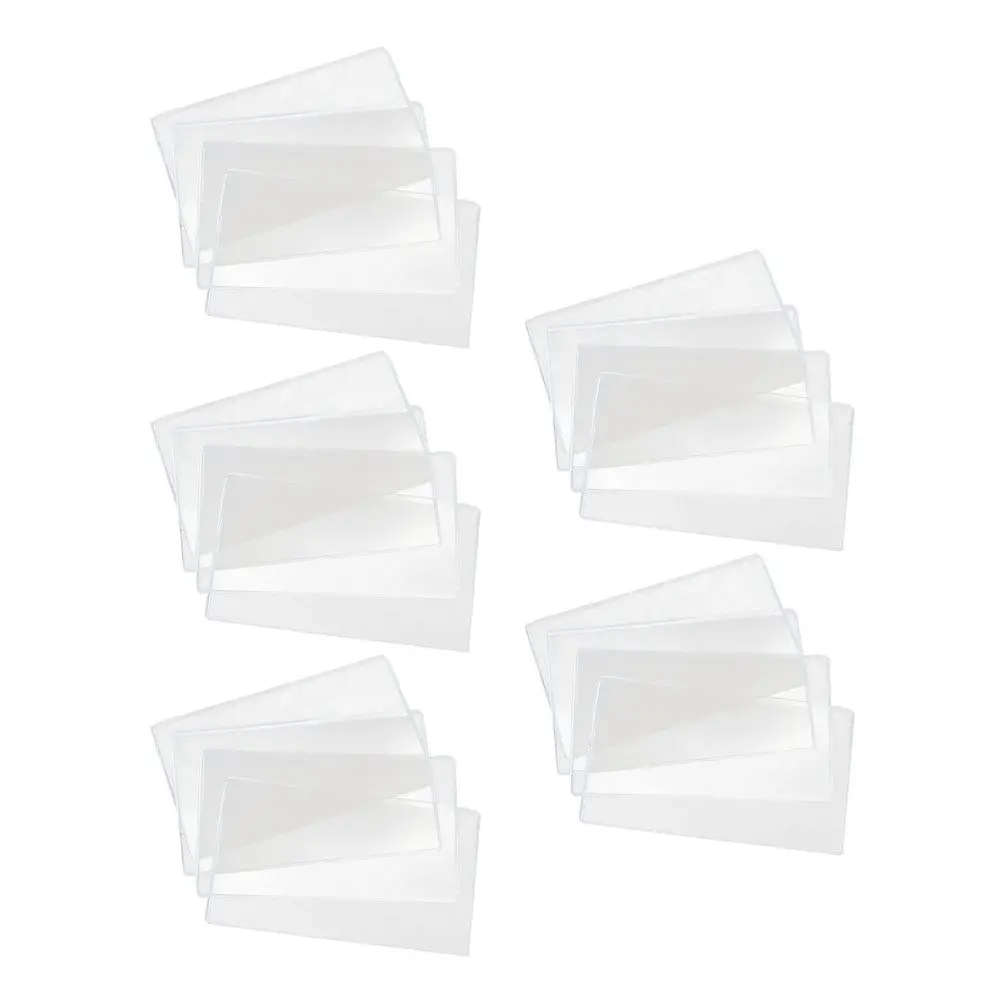20Pcs 하드 플라스틱 케이스 보호 슬리브 지폐 홀더 기념 화폐 보관 가방 수집 도구 액세서리