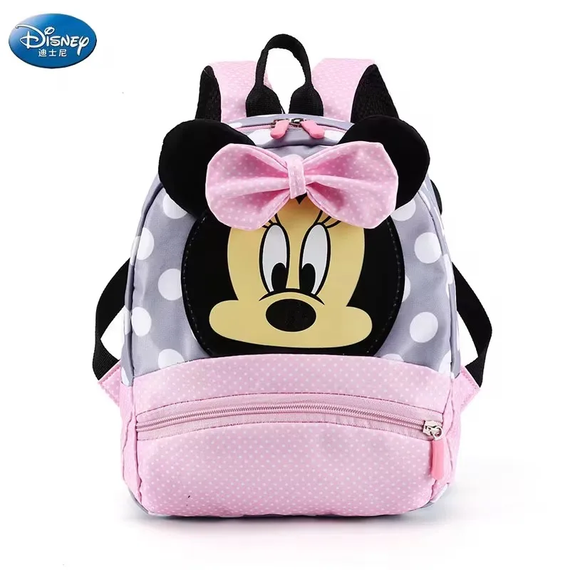Backpack baby boys girls Minnie Mickey Mouse children schoolbag kindergarten gift