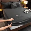 Cheaper Thicken Velvet Bed Cover Elastic Bed Sheets Set Mattress Cover Soft Queen King Solid Color 90/150/x200 For Home Decor 3