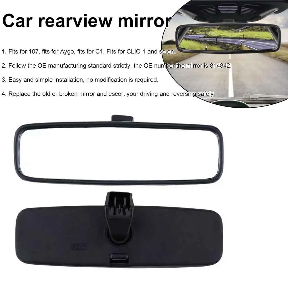 Universal Interior Rear View Mirror Replacement S6b3ae0983597457390739b169ebf71c6s