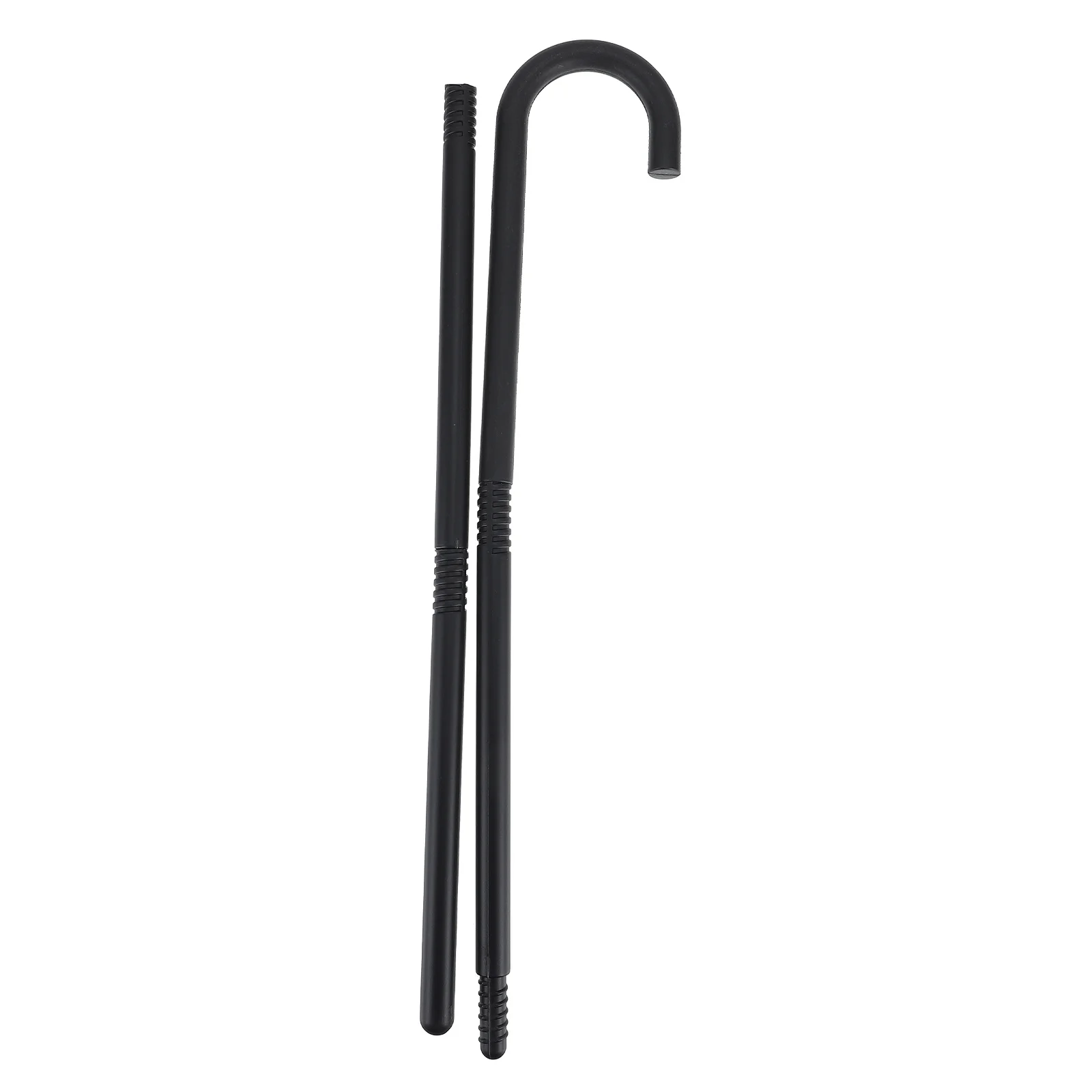 Halloween Cosplay Party Crutch Magician Cane Stick Decorative Prop Wand Staff Role Playing Plastic Health Care walking cane underarm crutches