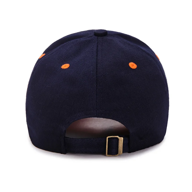Unisex Summer Cotton Embroidery Snapback Cap - Casual Sport Sun Visor Hat