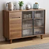 Kitchen Hutch Cabinet Pantry Storage Closet Filing Wood Kitchen Cupboard Space Saving Muebles De Cocina Restaurant Furiture 2