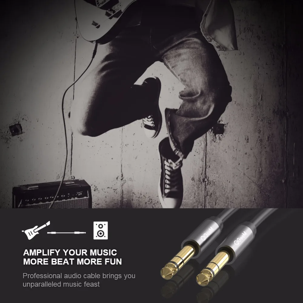 QGeeM  ̺ 6.35  - Aux ̺, Ÿ ͼ , 6.35mm Aux ̺, 6.5mm, 6.35mm, 1m, 2m, 3m