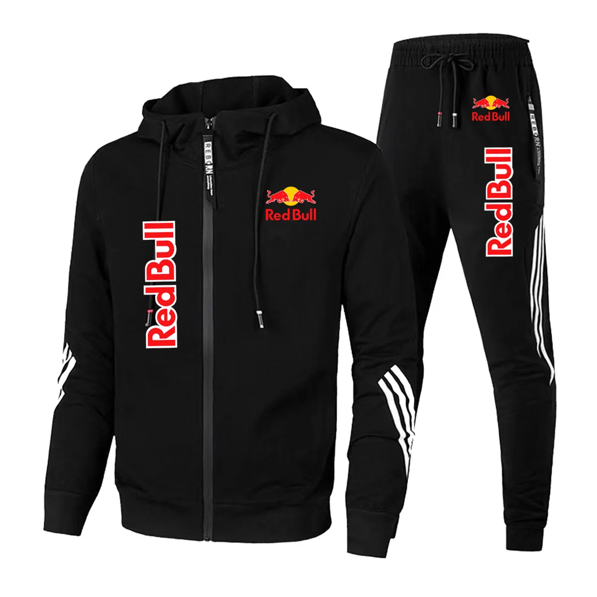 Moletom Jaqueta Red Bull Masculina Red Bull Logotipo Masculino