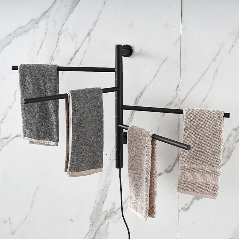 Electric heated towel rail bathroom accessories Towel radiator Electric heater towel warmers Towel rack bathroom Clothes dryer