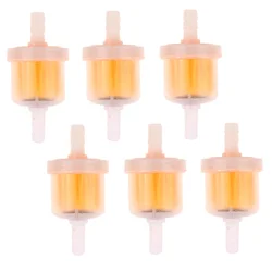 6/3Pcs Moto D'essence D'essence De Carburant Filtre À Huile pour Scooter Cyclomoteur Scooter Vélo Kart Huile Filtre À Carburant Accessoires 