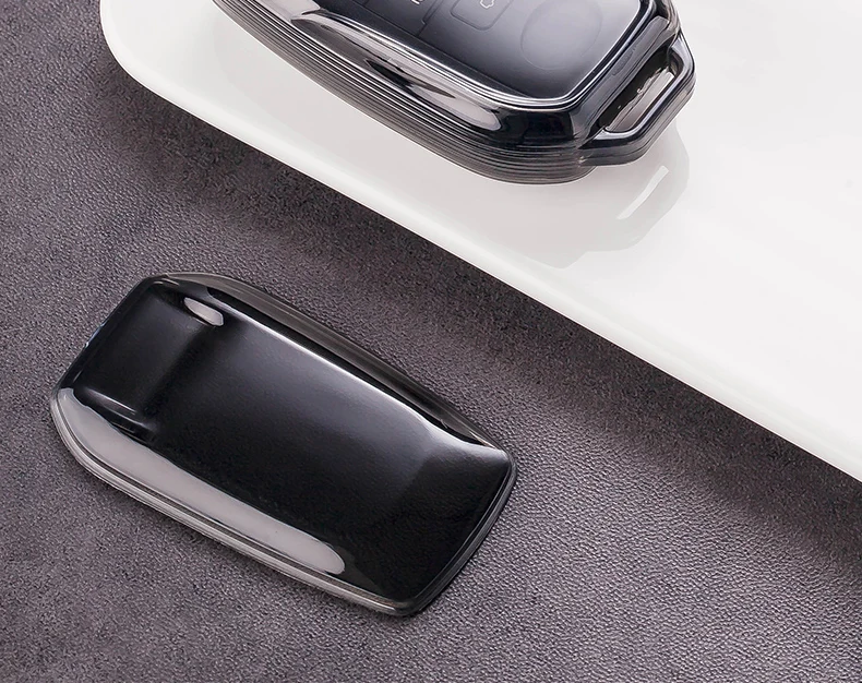 Transparent Black Soft TPU for TOYOTA Sienna RAV4 VENZA Mirai Hybrid Vehicles Al