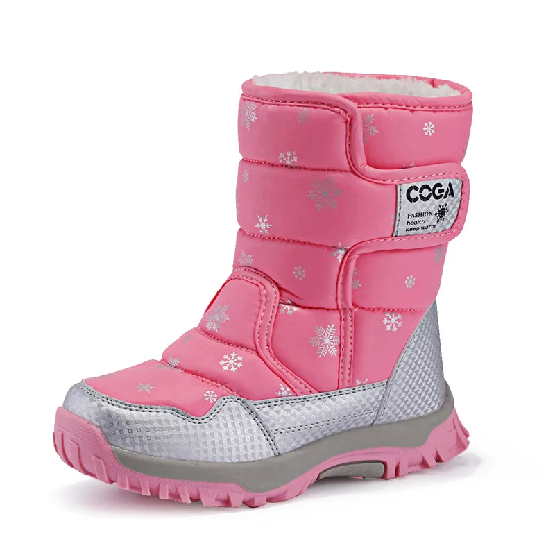 Casual Shoes Children Boots Girl Cotton Boots Thick Casual Warm Cotton Shoes Boys Snow Boots Winter Shoe Girl Kids Shoe Boy Ankle Boot