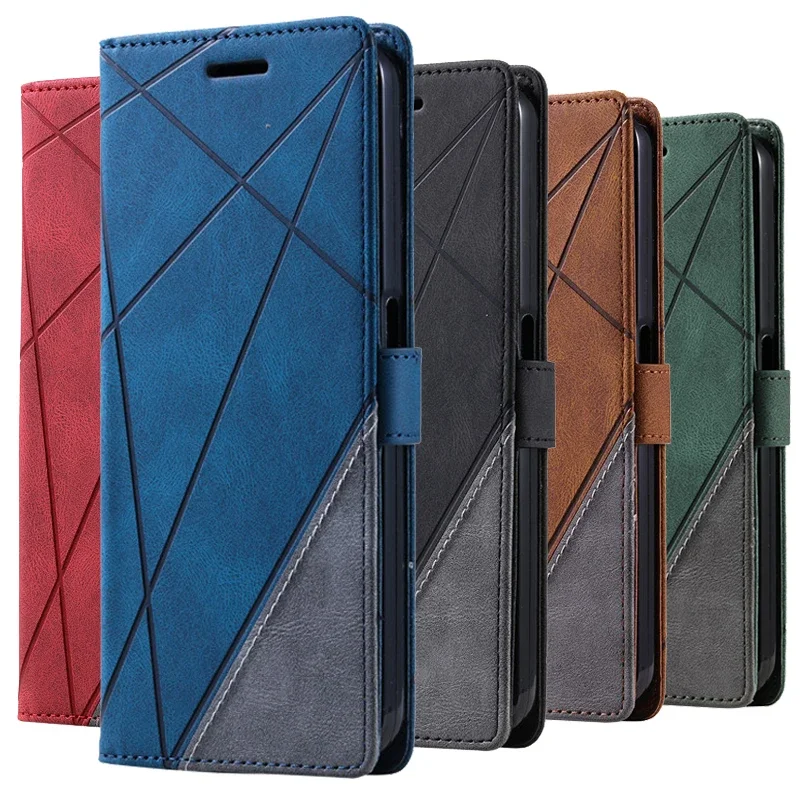 Housse Rabat 'book-style' Pour Motorola Moto G04/G14/G24/G34/G54/G84 - Protection 360° - Design Fleuri