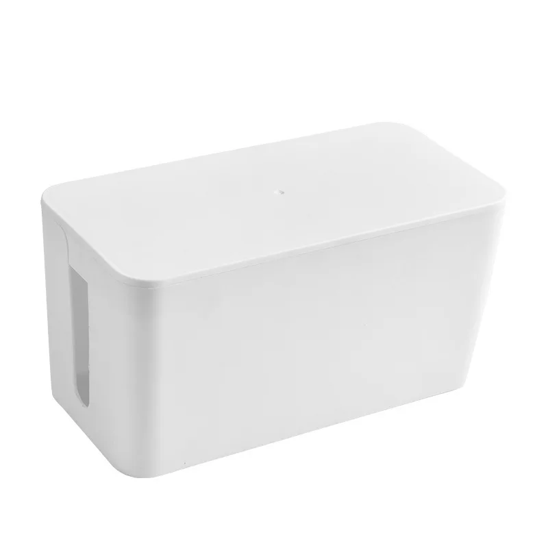 Cable Storage Box Power Strip Wire Case Anti Dust Charger Socket Organizer Network Line Storage Bin Charger Wire Management 