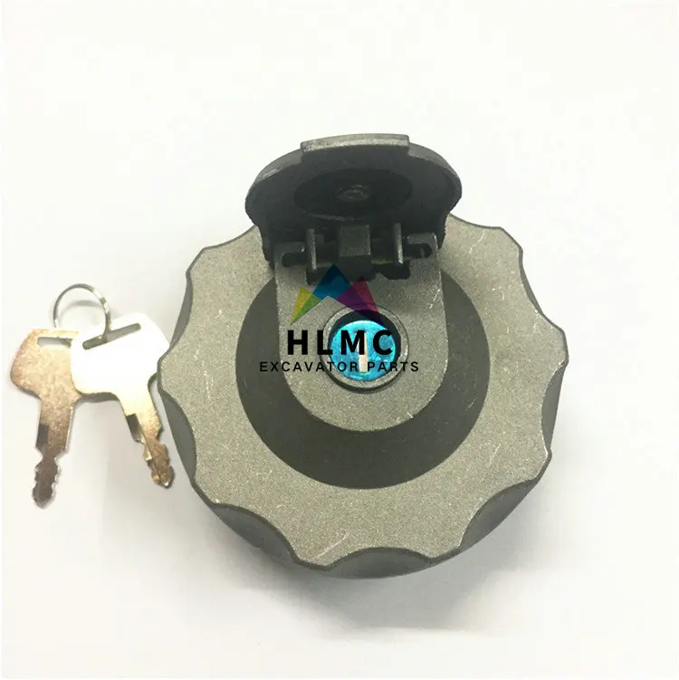 Excavator Diesel Cover Fuel Tank Cap For Hyundai R55/607/215/225/2107
