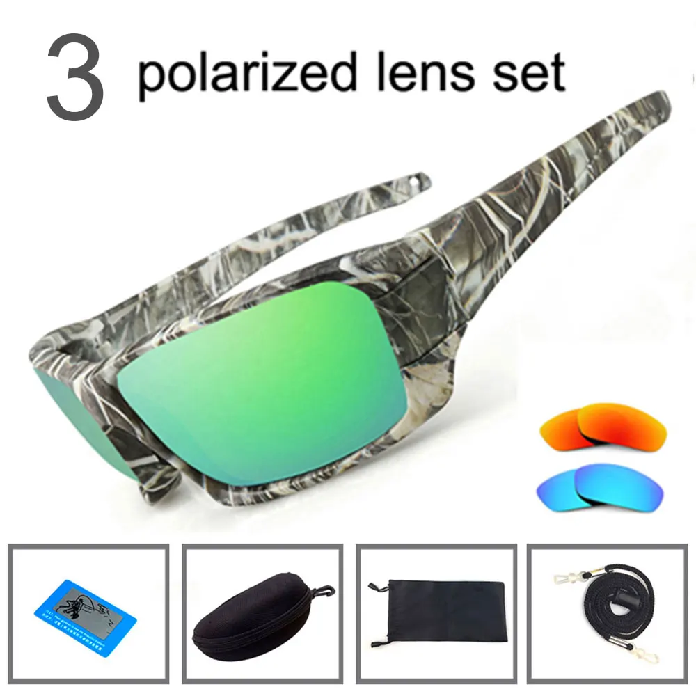 Polarized Sunglasses Men Cycling Lenses