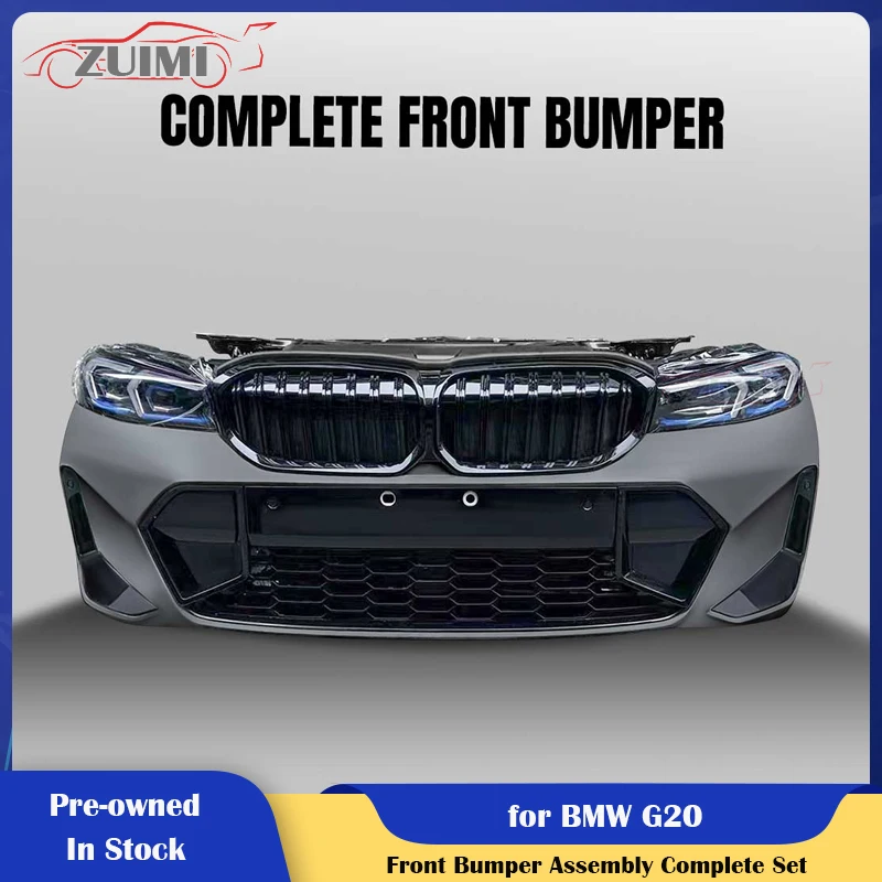 

G20 PP Material Pre-owned Bumpers Body Kits Front Bumper Assembly Second Hand for BMW G20