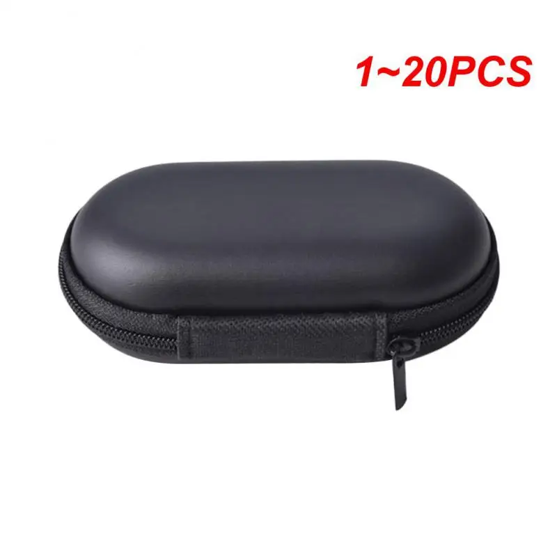 

1~20PCS Headphone Storage Bag EVA Storage Box In-Ear Earphone Pouches Storage Case Convenient Carry For Headset Data Line