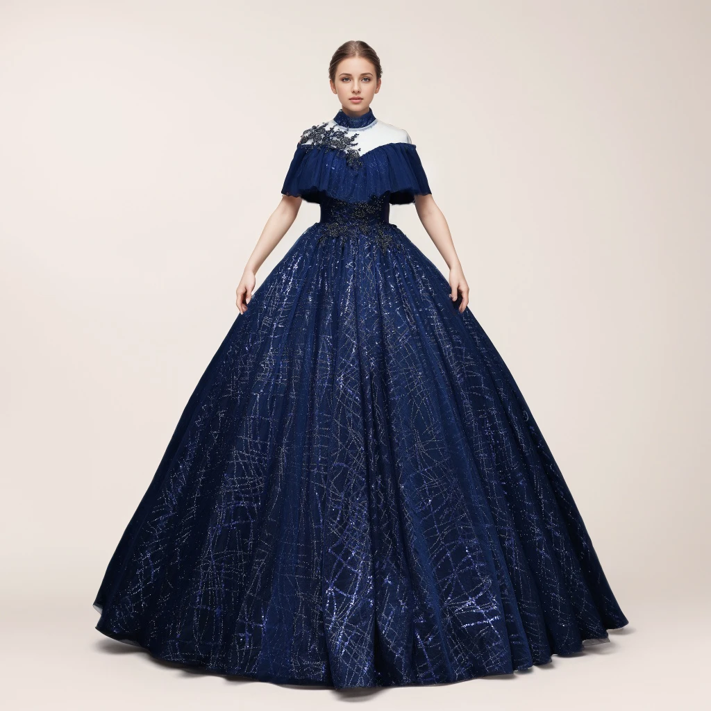 Elegant Party Dress 15 Quinceanera Dresses New High Neck Ball Gow Cusotmized 15 Year Old Dress Sonhar Vestidos