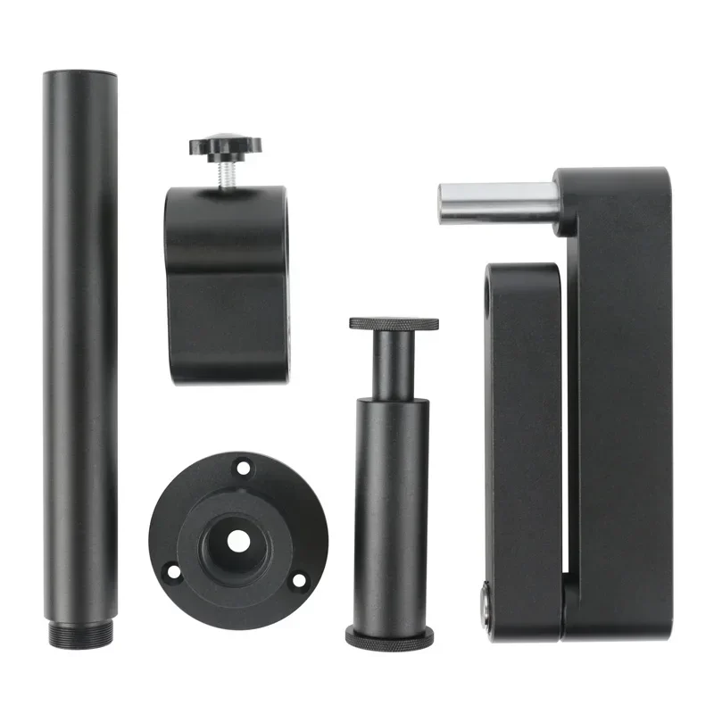 Articulating Arm Clamp Microscope Bracket 76mm 50mm Focusing Holder For Stereo Microscope Monocular lens Video Microscope Camera 5
